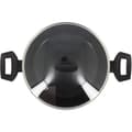 Miniatyrbild 3 av 6: Häll - MENASTYL - 6020647 - Smidd aluminium - 24 cm - Svart - Lämplig för alla värmekällor inklusive induktion