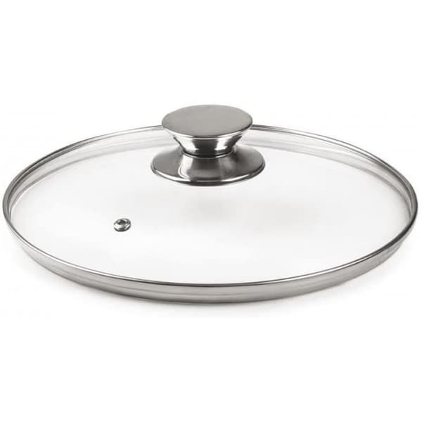 Gryta med lock - MENASTYL - 4615455 - Rostfritt stål - 9 liter - Alla spishällar inklusive induktion