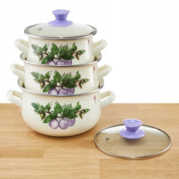 Tefal 35245 KÖKSKIT 6 DELAR, PLUM ÖVERSETT TILL SV