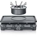Miniatyrbild 3 av 6: Raclette- och fondueapparat SEVERIN - RG2347 - För upp till 8 personer - 1400W