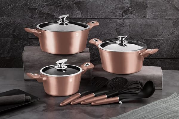 Berlinger Haus Roséguld Granit Kokkärlsset Bh-6151 Lumarko!