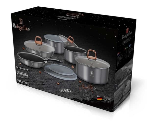 Berlingerhaus Bh-6102 Lumarko Titanium Køkkengrejsæt!