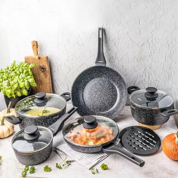 Set med 12 marmorkrukor Klausberg Kb-7657 Lumarko!