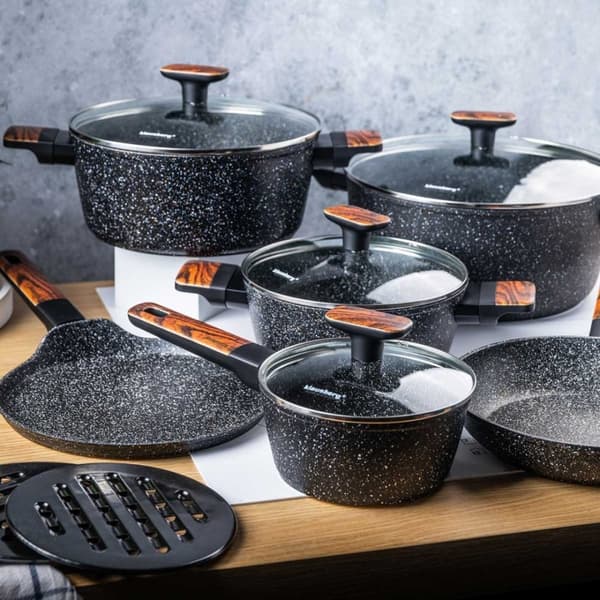 Set med 12 marmorkrukor Klausberg Kb-7831 Lumarko!
