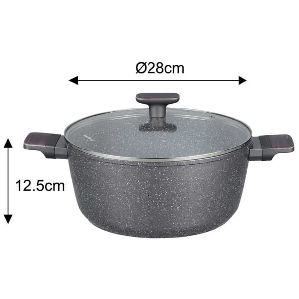 Sæt med 12 marmorpotter Klausberg Kb-7832 Lumarko!