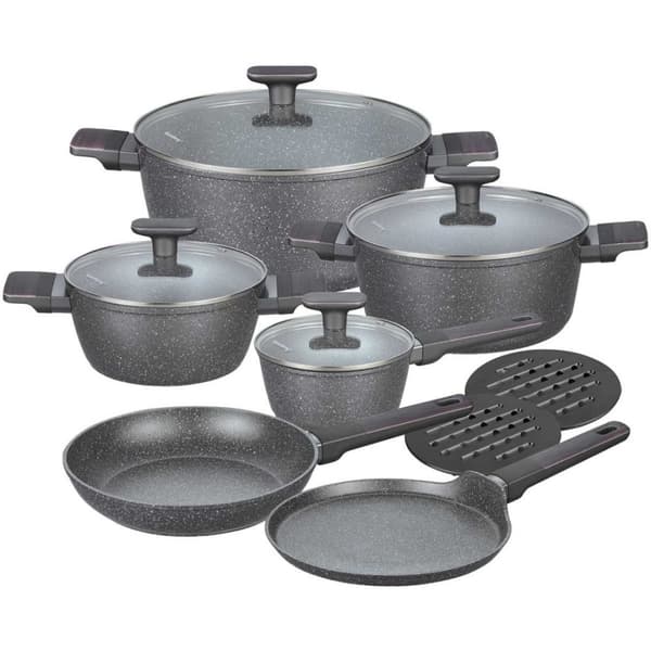Sæt med 12 marmorpotter Klausberg Kb-7832 Lumarko!