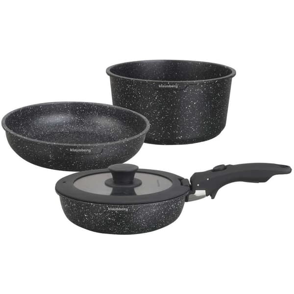 Sæt med 5 marmorpotter Klausberg Kb-7858 Lumarko!