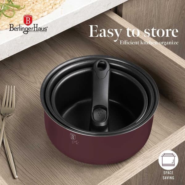 Titankokkärlsset 12 delar Berlinger Haus Bh-8250 Leonardo Lumarko!