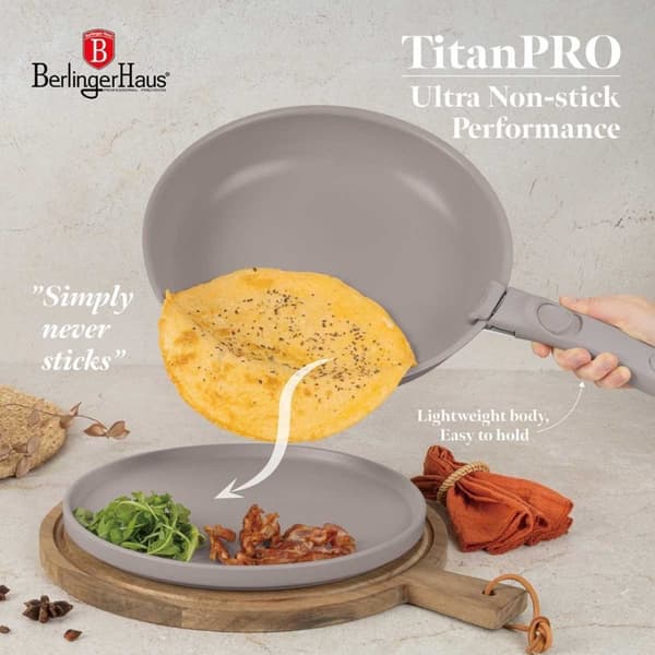 Titaaninen keittoastiasto 9 osaa Berlinger Haus BH-8255 Taupe Lumarko!