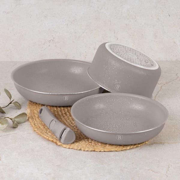 Titaaninen keittoastiasto 9 osaa Berlinger Haus BH-8255 Taupe Lumarko!