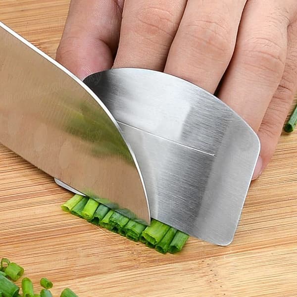 Tool Cutting Kitchen Hand Shield Stainless Steel Chop Guard