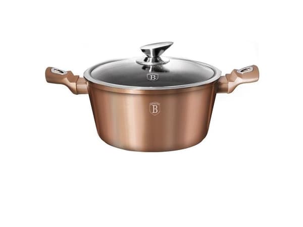 GRANITINIS PUODAS 20cm BERLINGER HAUS ROSE GULL BH-1514