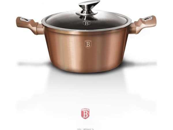 GRANITINIS PUODAS 20cm BERLINGER HAUS ROSE GULL BH-1514