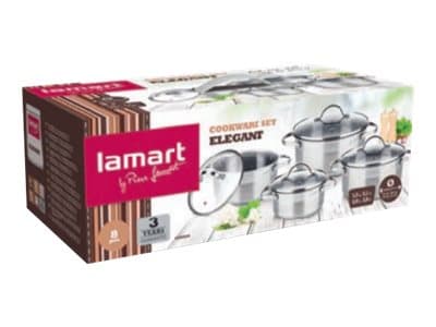 Lamart Elegant pot set 8 elements