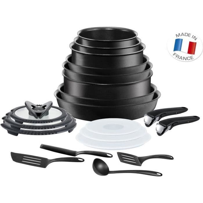 TEFAL - INGENIO-SUORITUSKYKY - L6547802 - Keittiövälineet 20 kpl