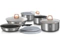 Miniatyrbilde 4 av 5: Berlinger Haus BH/6102, Mixed set, Grå, Rosa, Aluminium, Marmor, Sort, Plast
