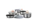 Miniatyrbilde 1 av 5: Berlinger Haus BH/6102, Mixed set, Grå, Rosa, Aluminium, Marmor, Sort, Plast