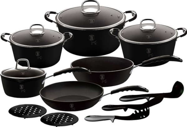 Berlinger Haus GARNKÓW 15 stk BERLINGER HAUS BLACK PROFESSIONAL LINE BH-6129