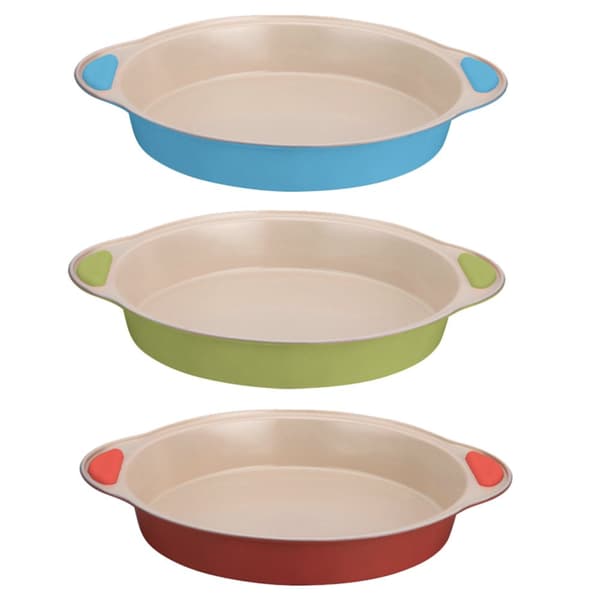 Keramisk belagte non-stick kager - blå
