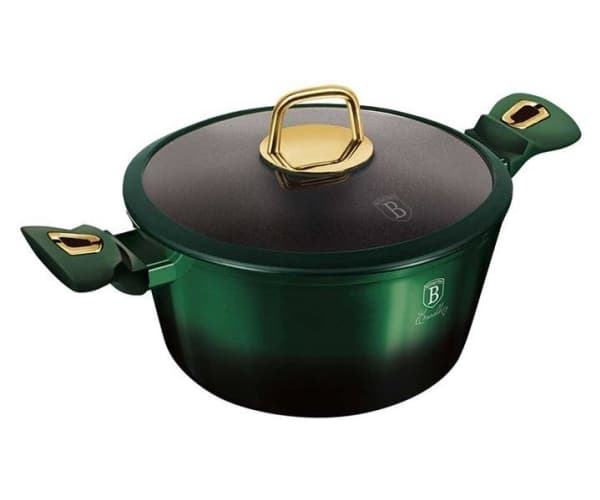 Berlinger Haus A set of pots METALLIC EMERALD LINE BH-6066 Induction