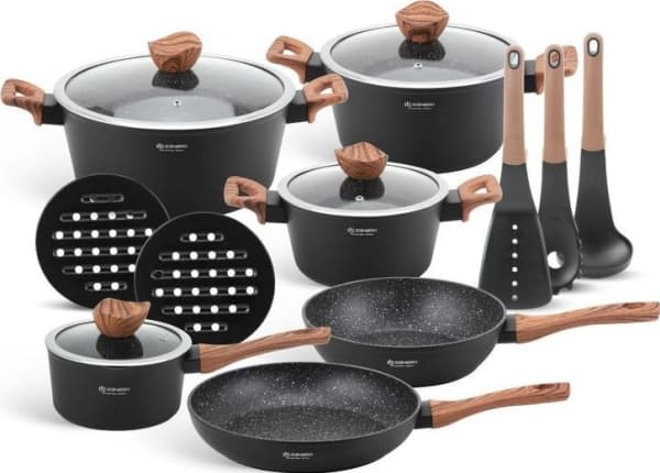 Edenberg Edenberg EB 5616 pots, set 15, black marble