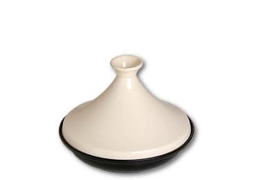 Staub Tajine, pyöreä, valurauta, kerma, 20 cm, 1,6 kg, 1 kpl