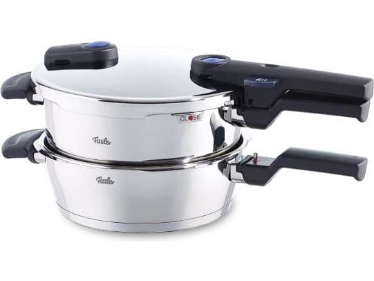 Fissler Pressure cooker Vitaquick 2 parts 2.5L and 4.5L