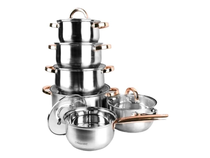 Maestro A set of pots MAESTRO MR-2106 12 elements