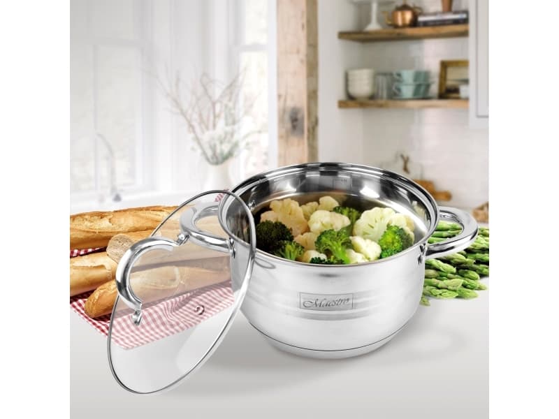 Maestro Pot with a lid MAESTRO MR-3513-20 20 cm
