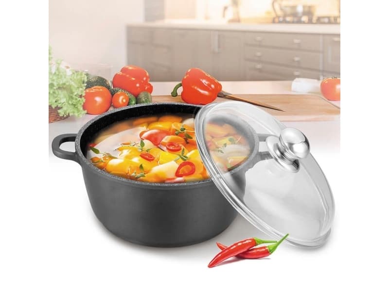 Maestro Pot with a lid MAESTRO MR-4628C 28 cm