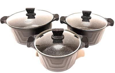 Vakeen Granit Grydesæt 24/28 / 32cm induktion