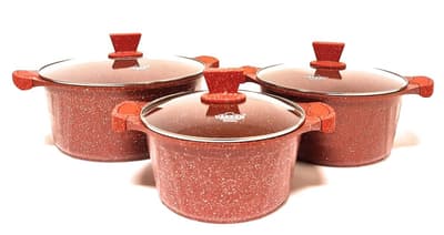 Vakeen Granit Grydesæt 24/28 / 32cm induktion