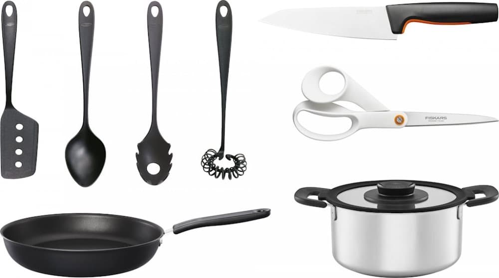 Fiskars StartKit - FF köksset 8 delar