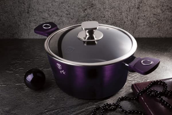 Berlinger Haus TITANIUM POTTE 24cm 4,1L BERLINGER HAUS LILLA ECLIPSE BH-6629