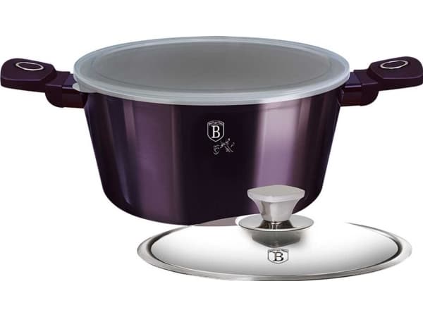 Berlinger Haus TITANIUM POTTE 24cm 4,1L BERLINGER HAUS LILLA ECLIPSE BH-6629