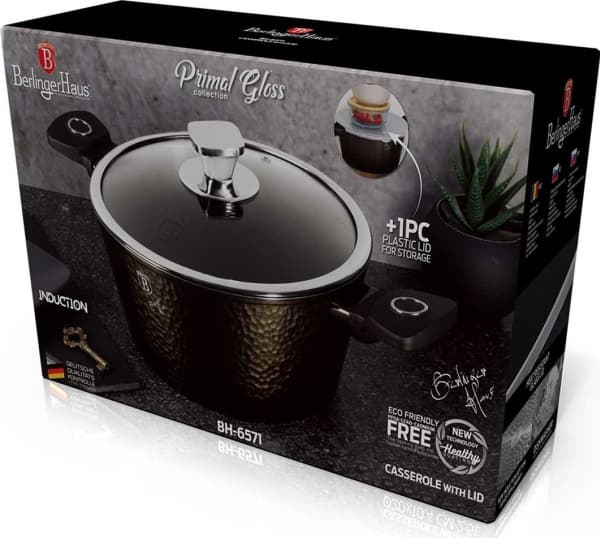 Berlinger Haus Lumarko Titanium pot 20cm berlinger haus bh-6571 primal gloss
