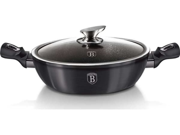 Berlinger Haus Lumarko Granite Pot 32cm Berlingerhaus Bh-6899 Carbon Pro!