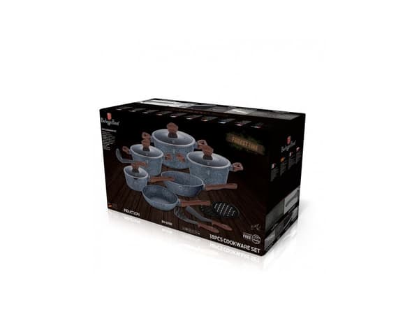 Berlinger Haus Lumarko 18 Piece Cookware Set. Berlinger Haus Bh-6198 Forest Line