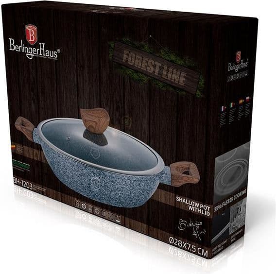 Berlinger Haus Berlinger Haus 28 cm paistopannu lasikannella BH/1203