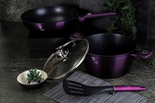 Berlinger Haus Lumarko Titanium pot 20cm berlinger haus bh-6628 purple