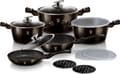 Miniatyrbilde 1 av 5: Berlinger Haus Lumarko Berlinger Haus Bh-7032 Shiny Black Cookware Set