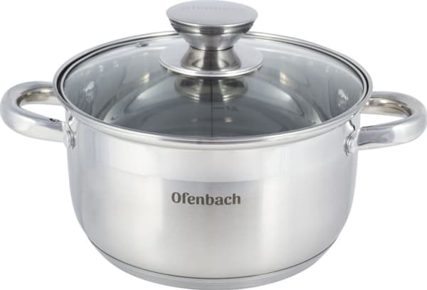 Ofenbach Primärgryta i rostfritt stål med lock 2 liter