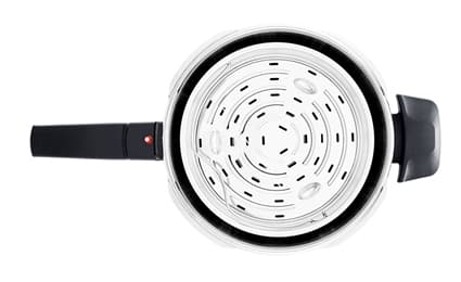 Fissler Vitavit Premium, 4,5 l, Keramisk, Gass, Induksjon, Rustfritt stål, 22 cm, Rustfritt stål, Avtagbar