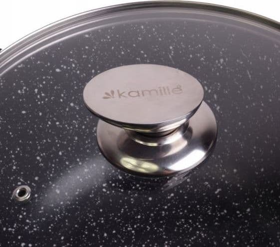 Kamille Garnek z pokrywą 24 cm 4,5 l (KM-4405)