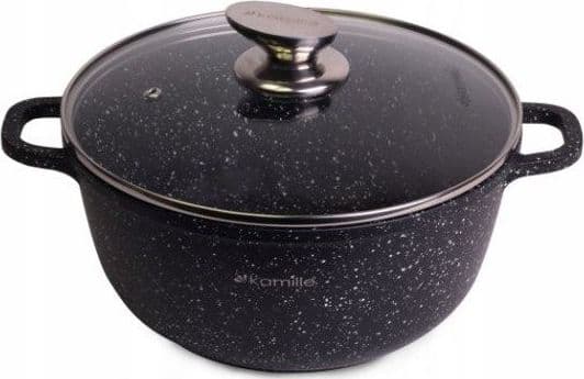 Kamille Garnek z pokrywą 24 cm 4,5 l (KM-4405)