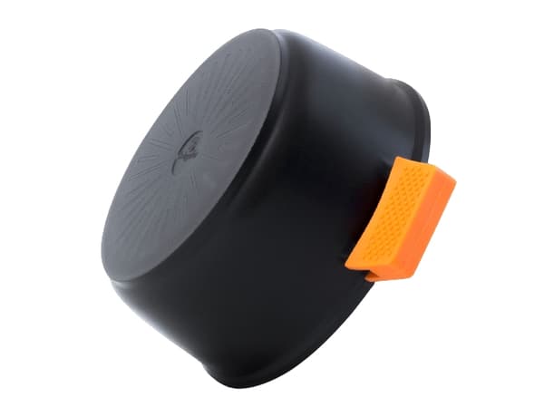 Berlinger Haus BH/1094N, 2,2 l, Rund, Svart, Orange, Gjuten aluminium, Orange, Silikon