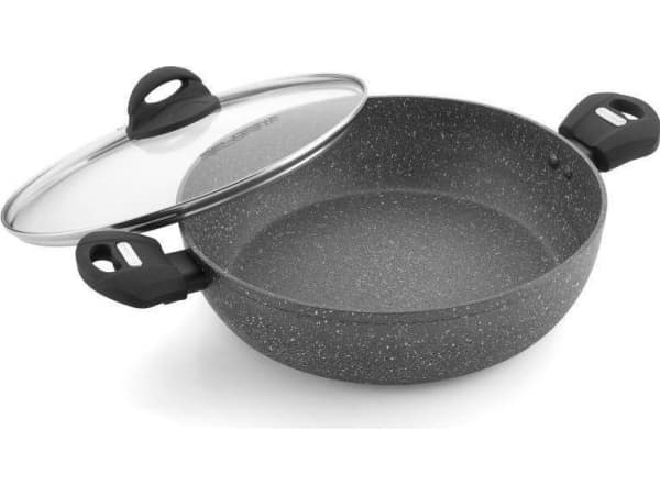 Florina Florina Lava aluminiumsgryte med lokk 28 x 7,5 cm, grå