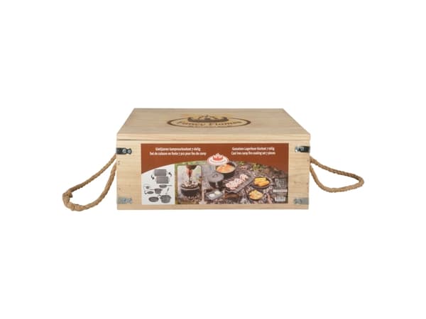 Esschert Design FF240, Frying set, Sort, Støpejern, Stål, 11,8 kg, 13 kg, 7 stykker