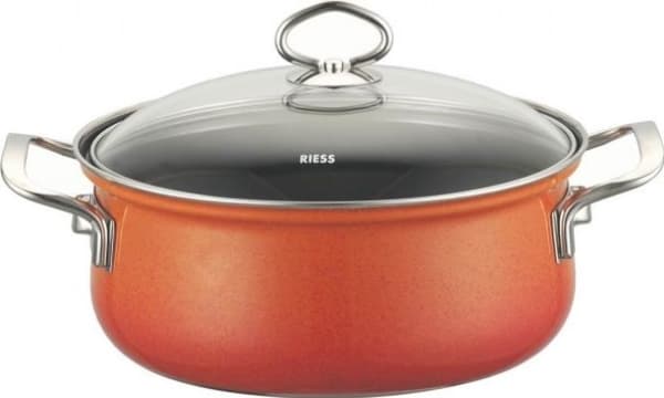 Riess Gryte Riess lav 16cm Corall