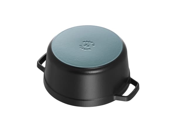 Staub Cocotte, Sort, Støpejern, 22 cm, 4,1 kg